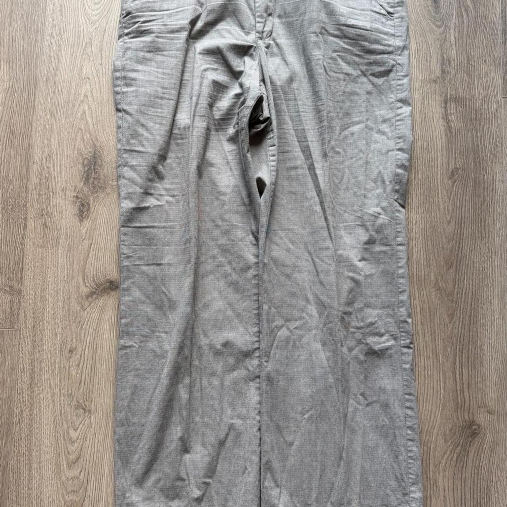 Lee No Gap Waistband Women's Dress Pants Size 16 Long Taupe Career Work Slacks